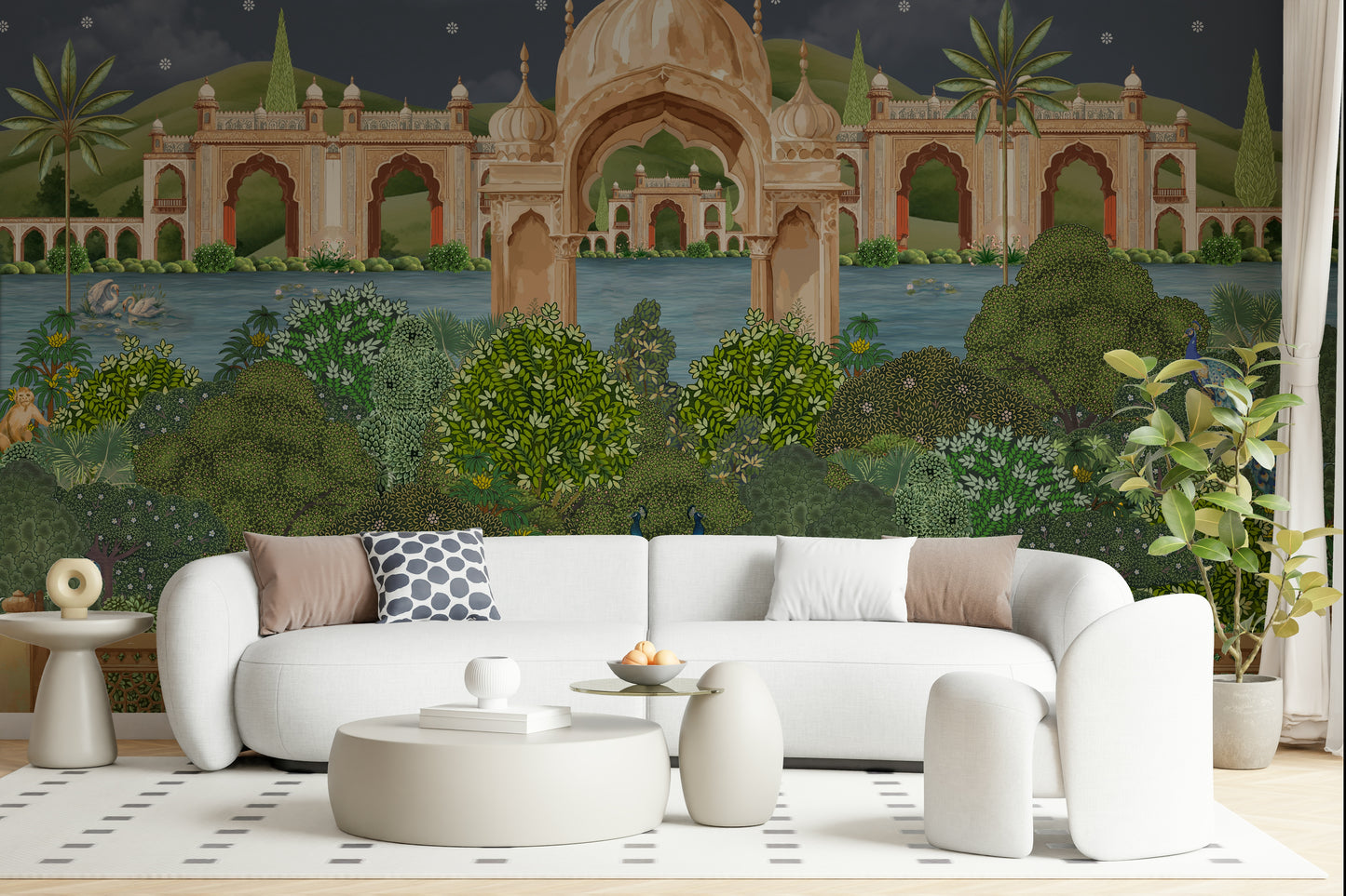 Mughal Moonlight Wall Mural