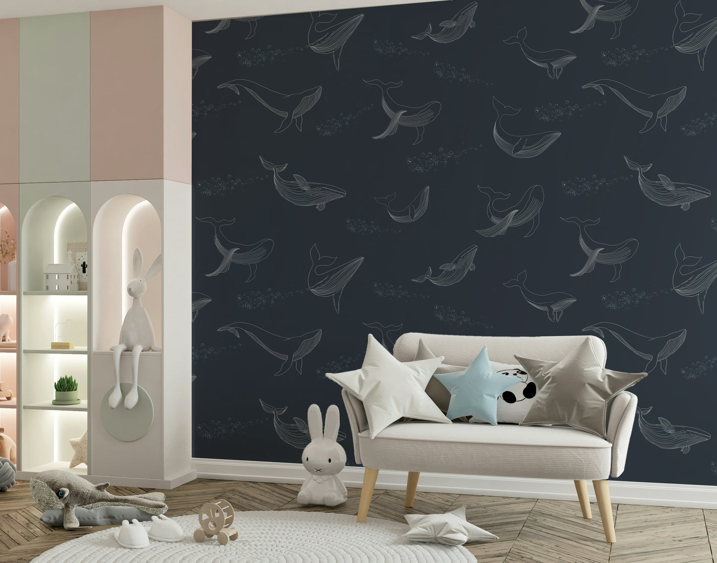 Whale Song Serenade Wall Mural