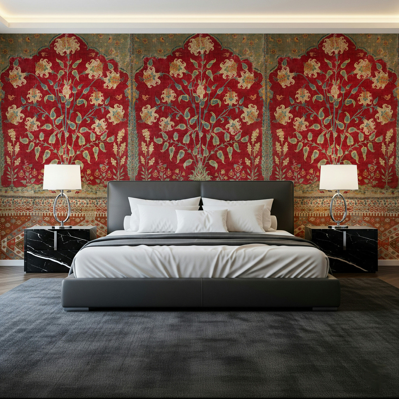 Antique Garden Tapestry Wall Mural