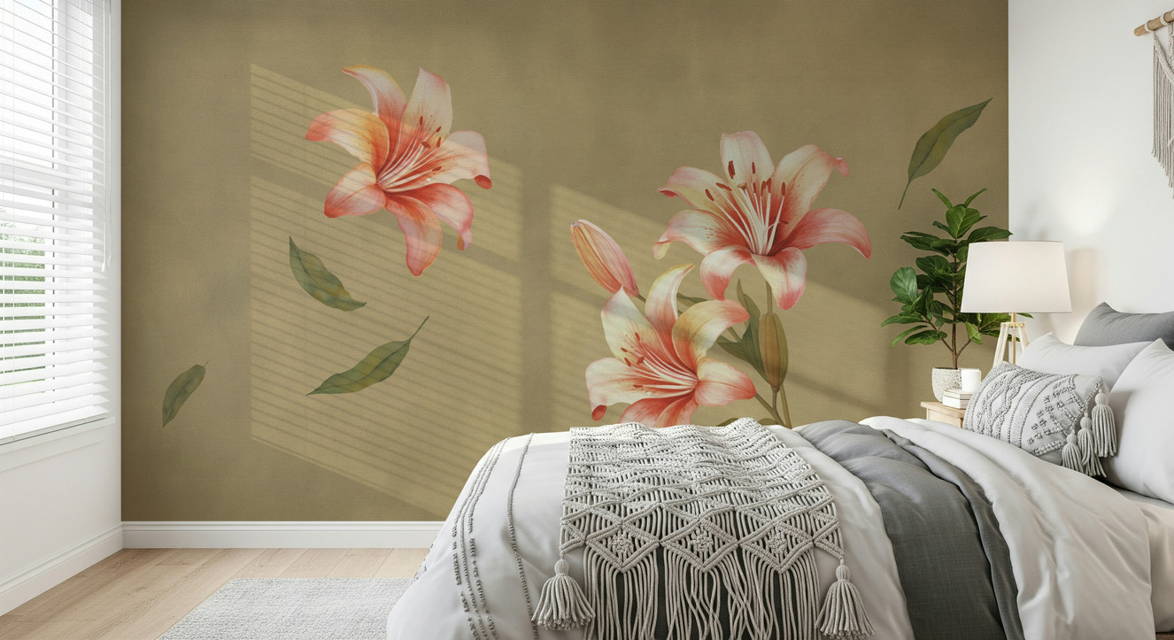 Lily Whisper Wall Mural