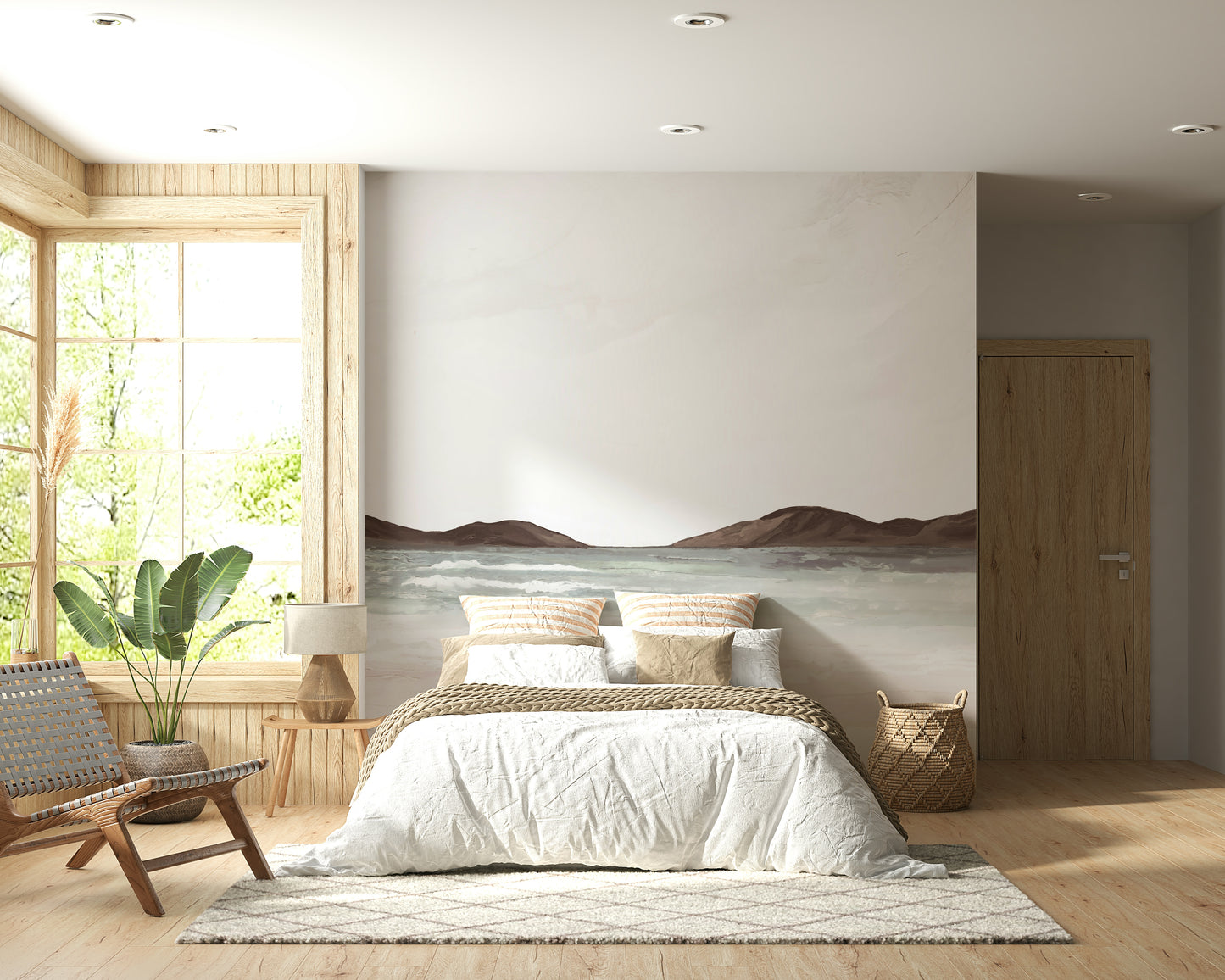 Painted Shores Wall Mural
