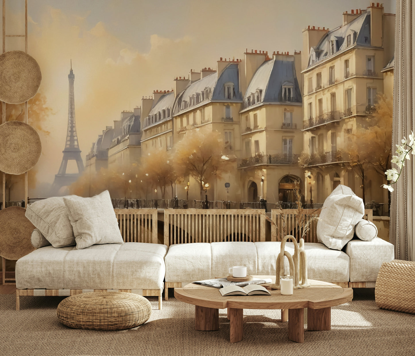 Parisian Serenity Wall Mural