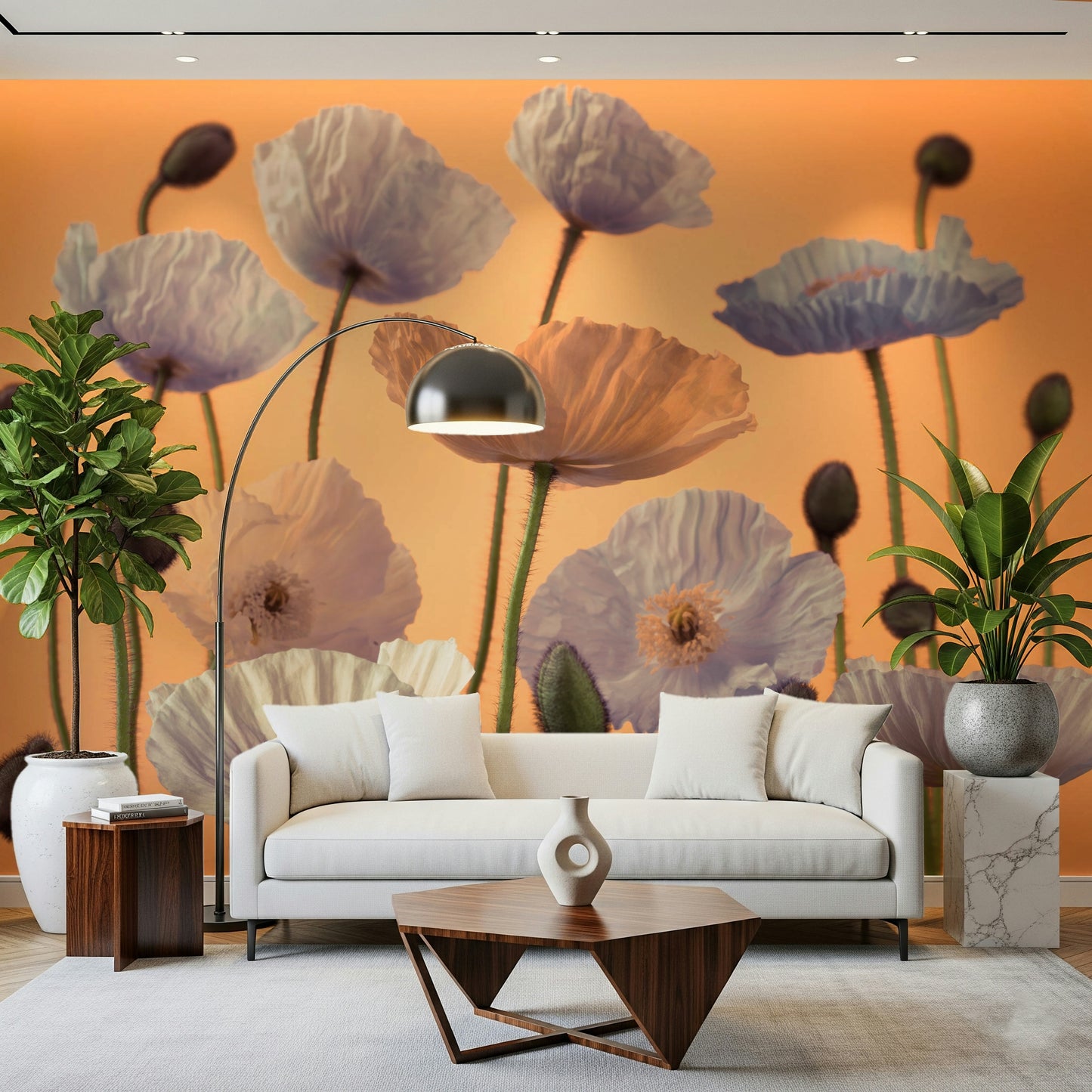 Floral Spectacle Wall Mural