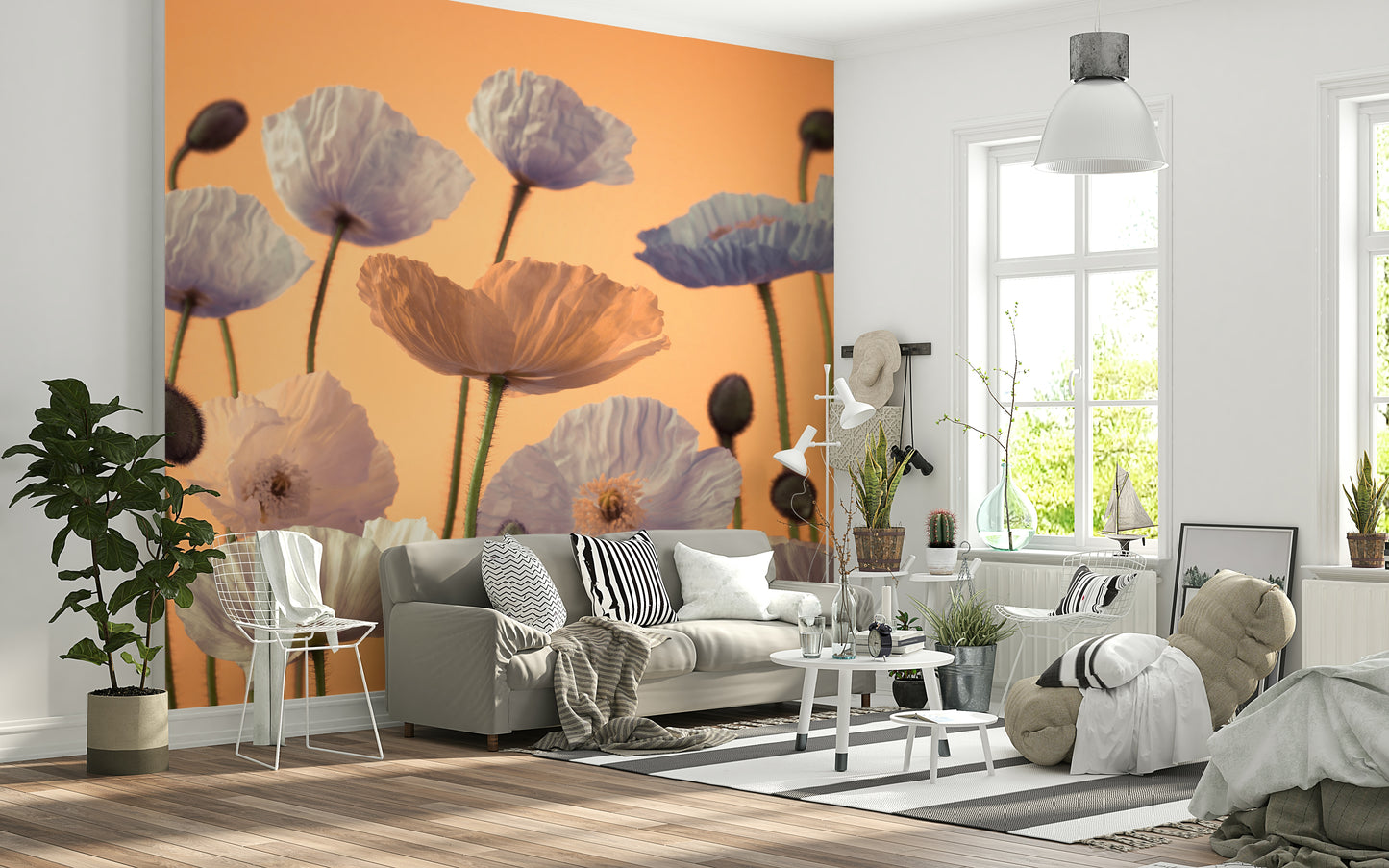 Floral Spectacle Wall Mural