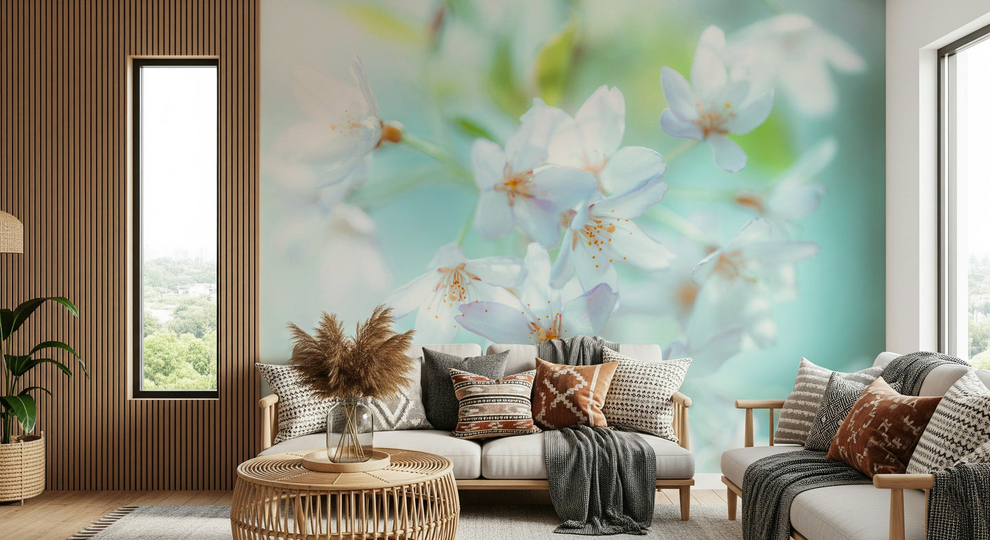 Springtime Blossoms Wall Mural
