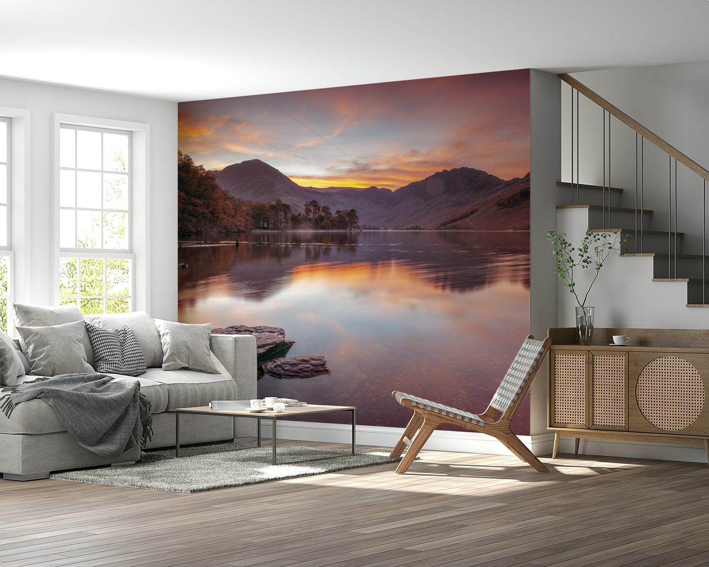 Lakeland Sunrise Wall Mural