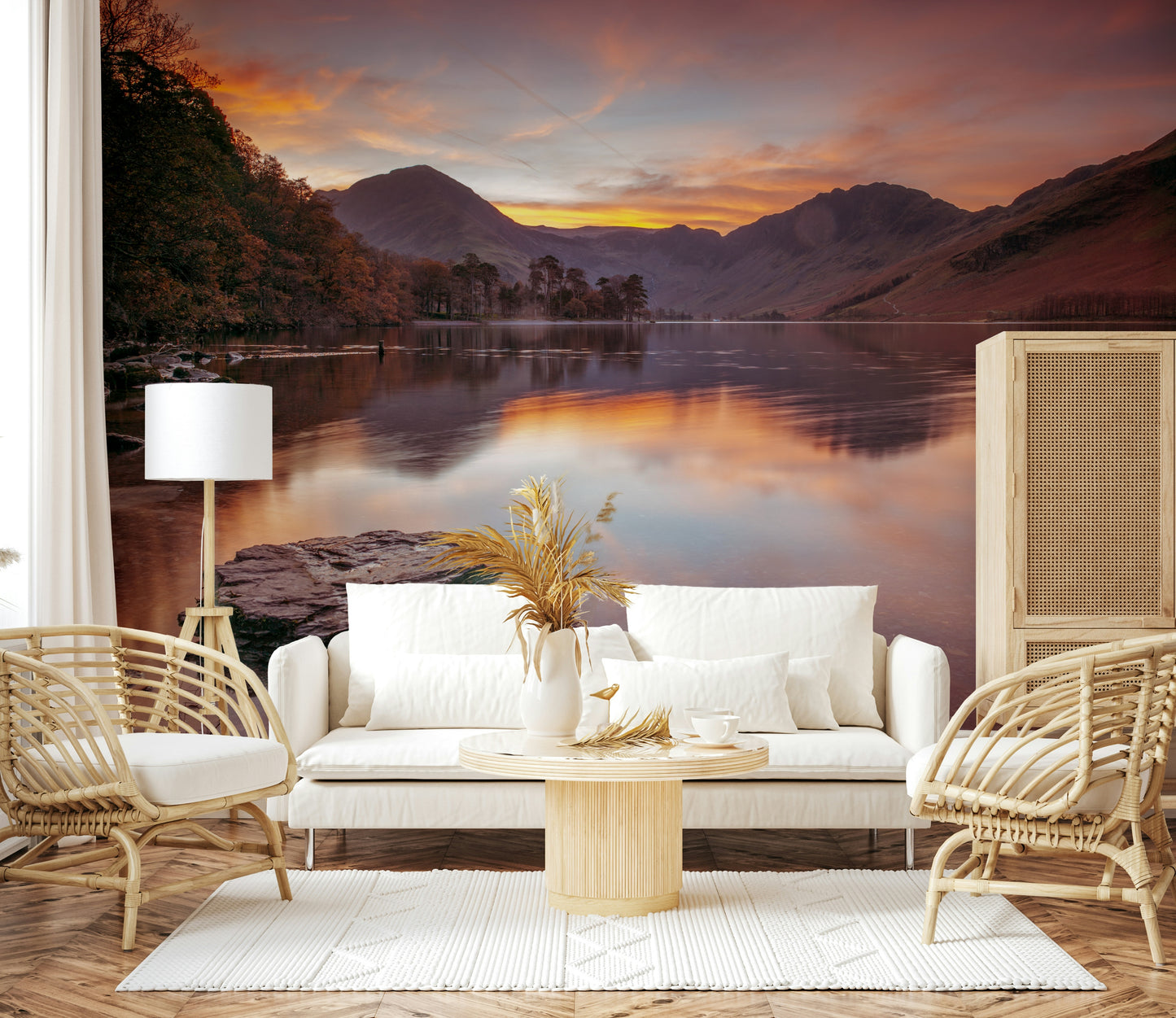 Lakeland Sunrise Wall Mural
