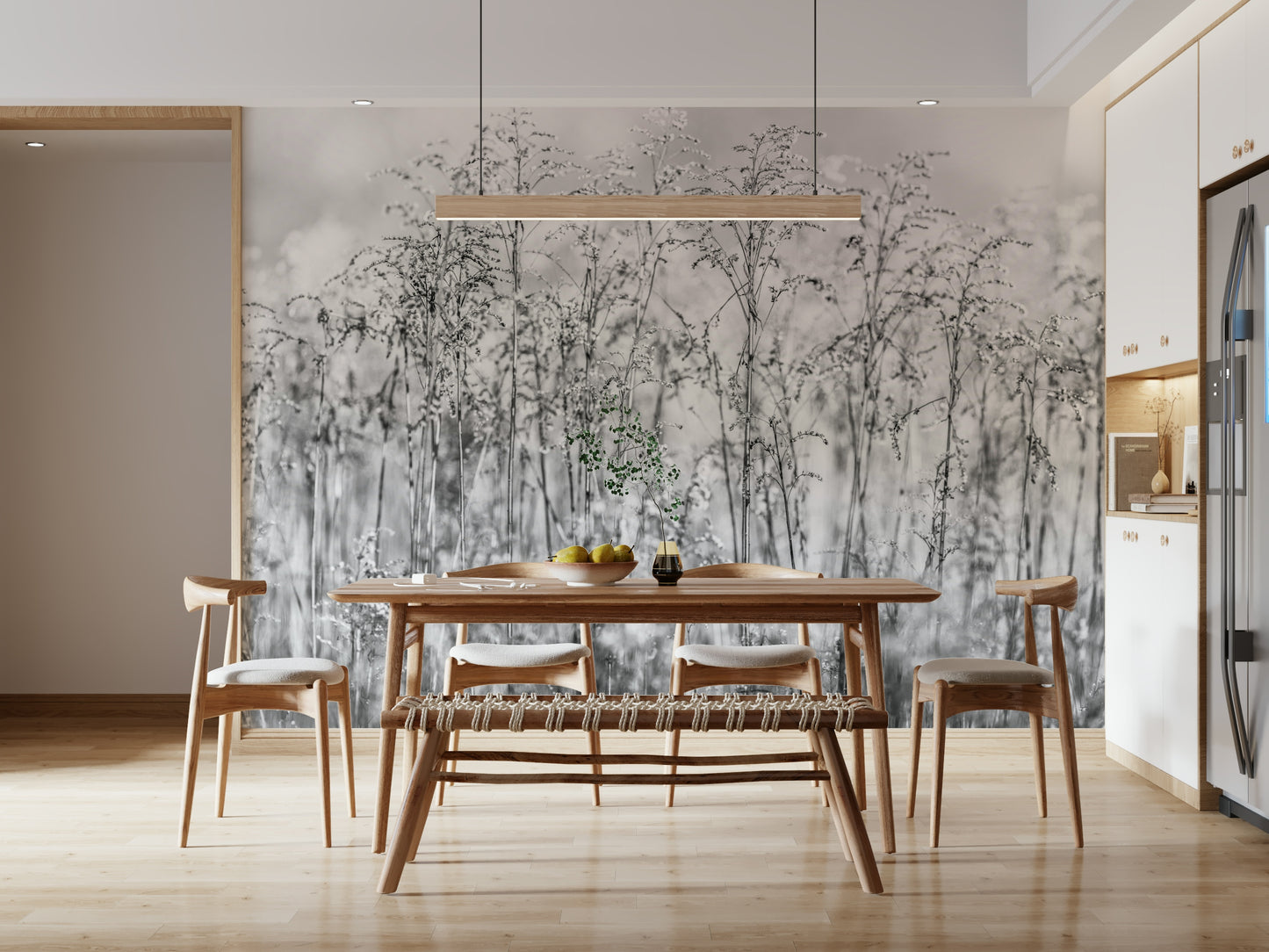 Whispering Weeds Wall Mural