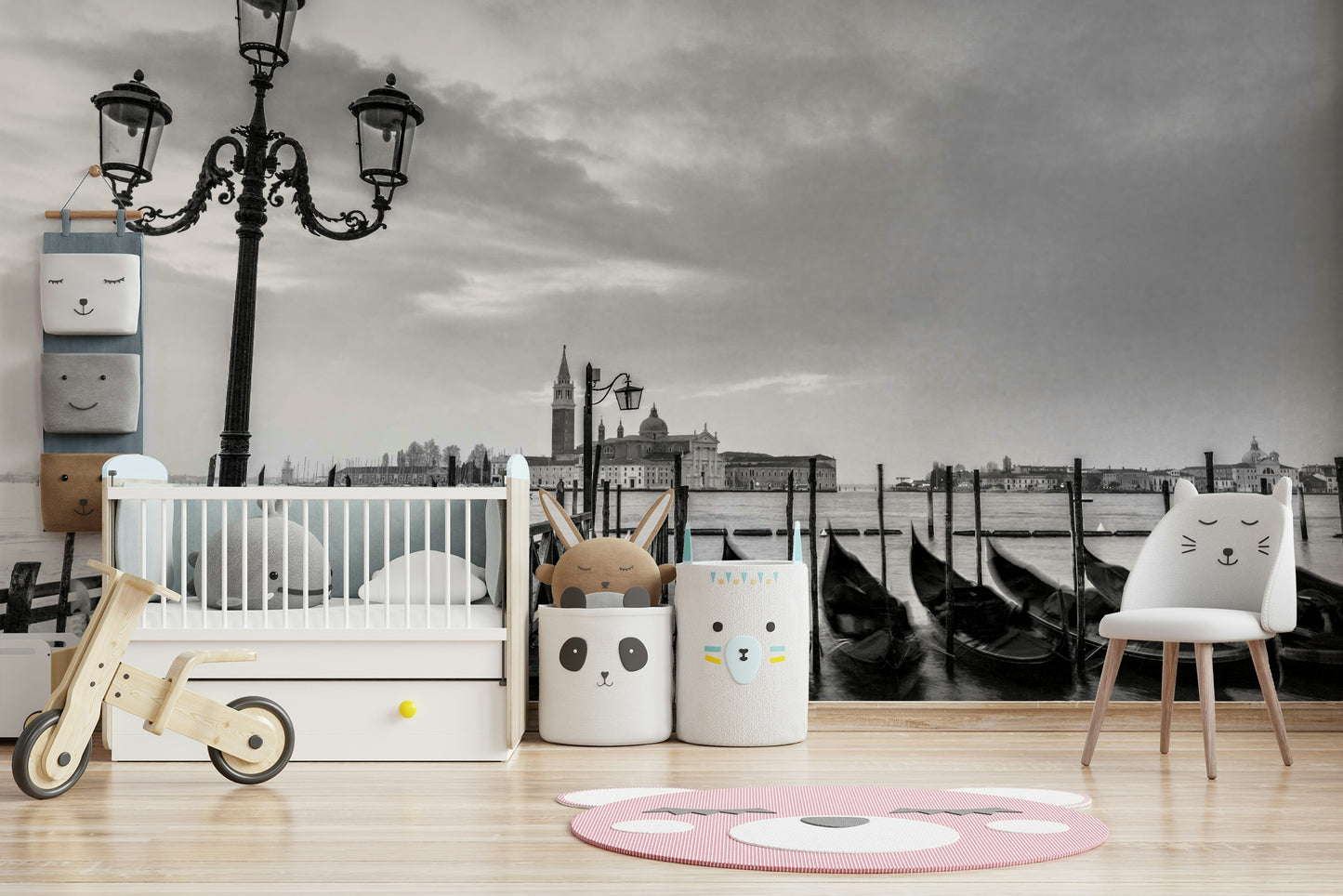 Lagoon Lights Wall Mural