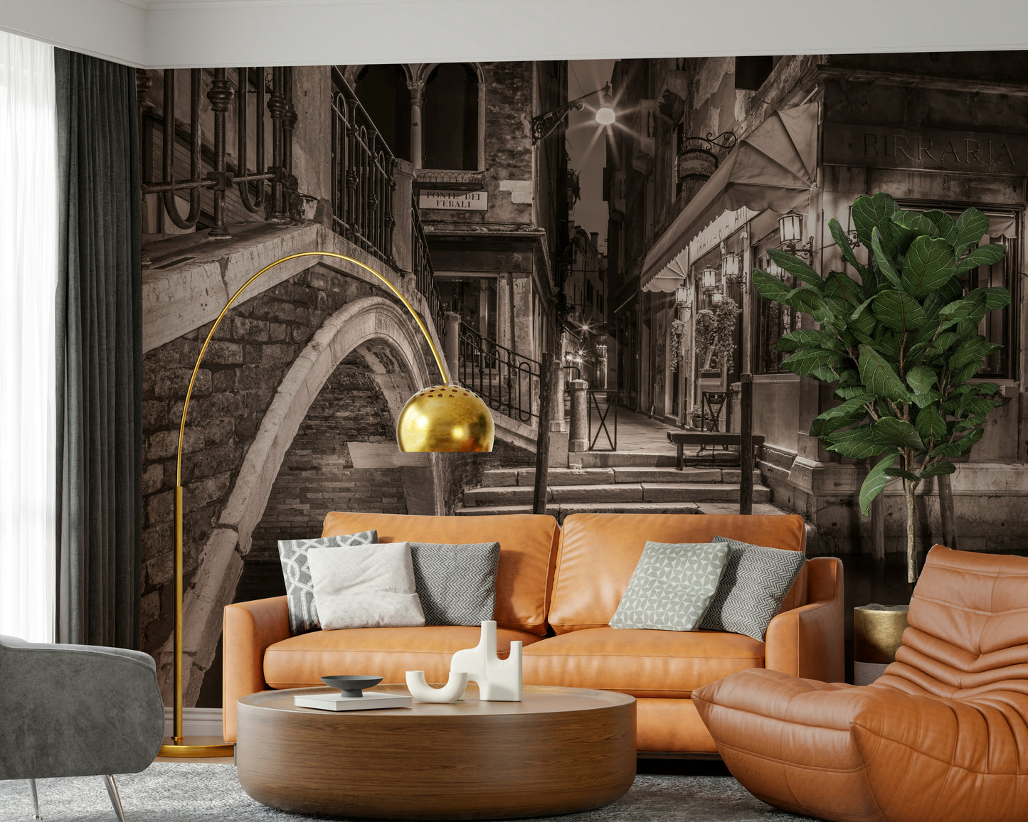 Venetian Canals Wall Mural