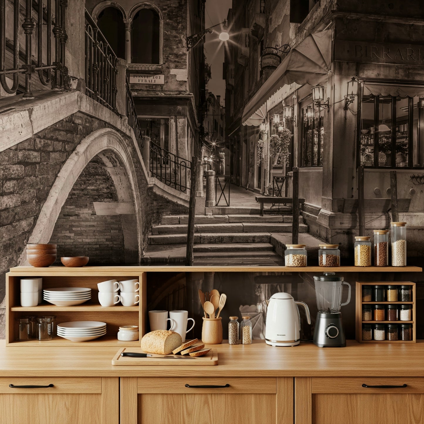 Venetian Canals Wall Mural