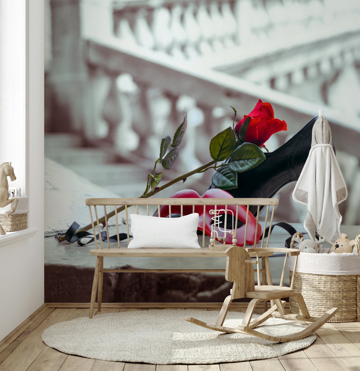 Masquerade Romance Wall Mural