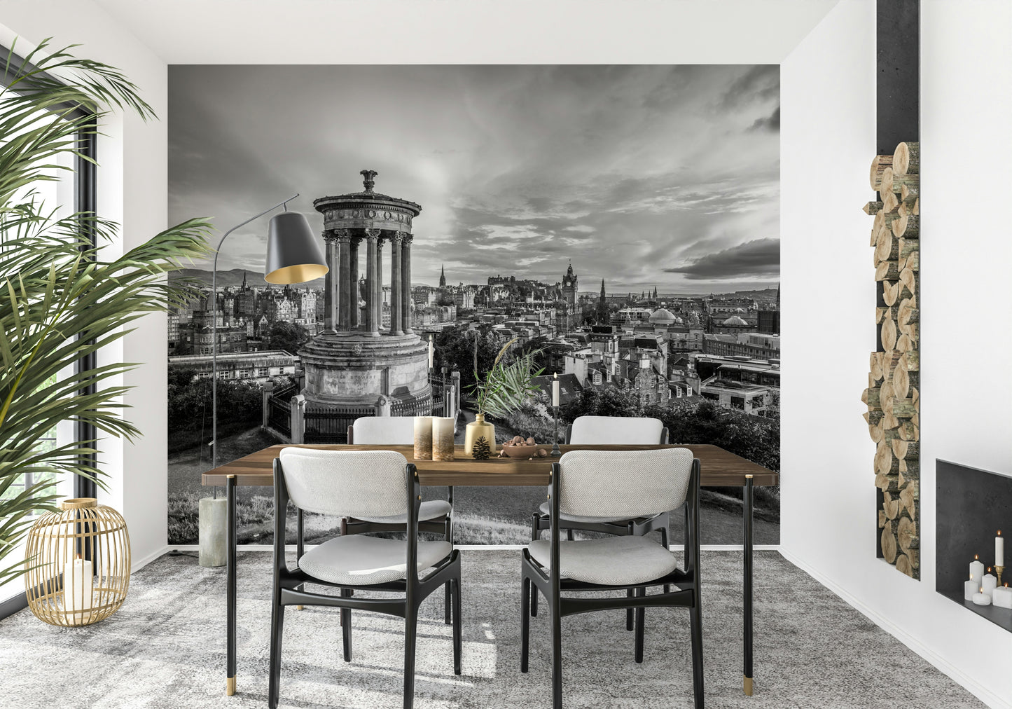 Classical City Charm Wall Mural