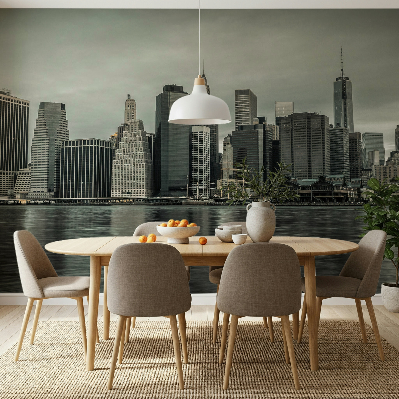 NYC Skyline Wall Mural