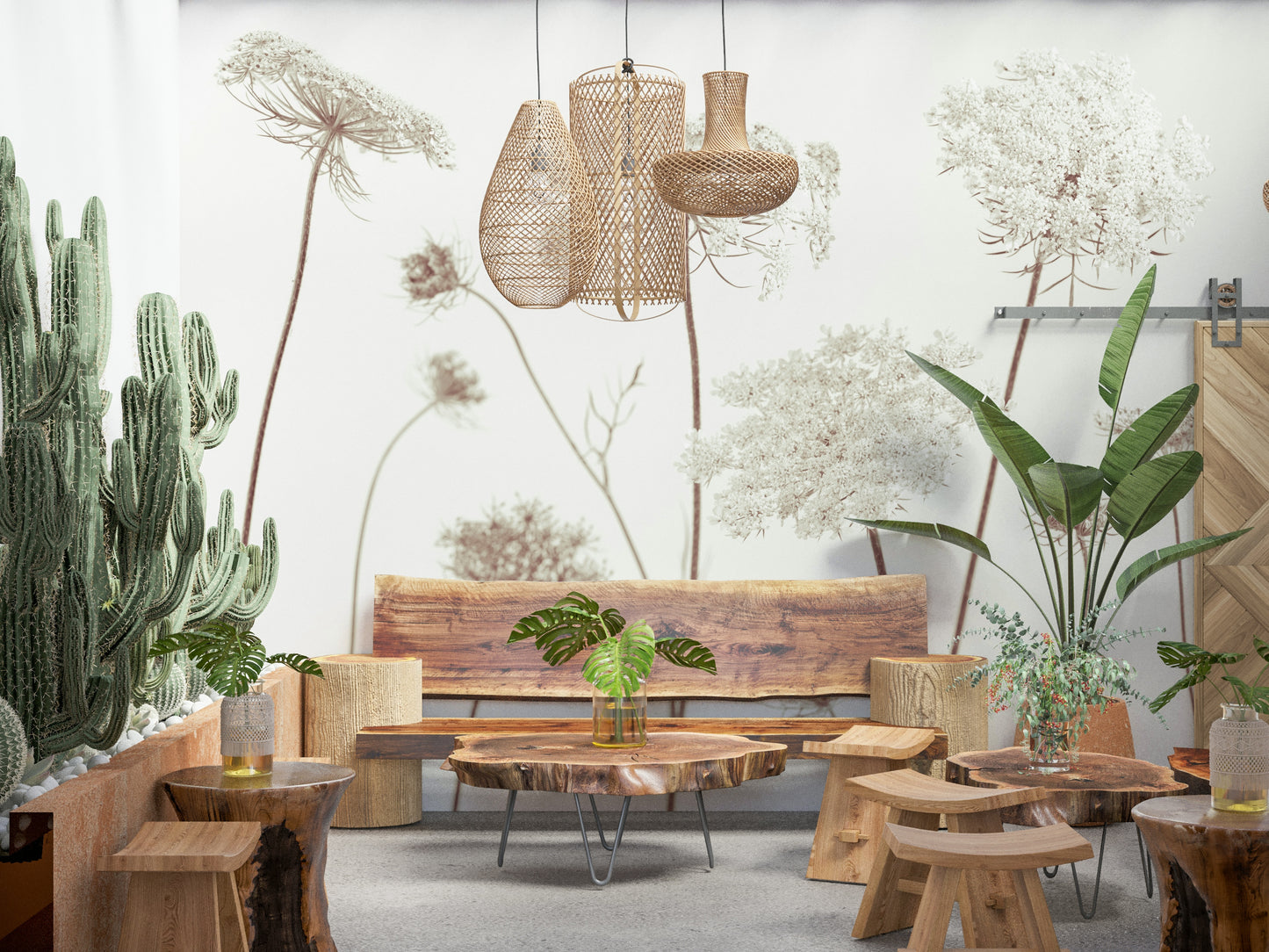 Delicate Beauty Wall Mural