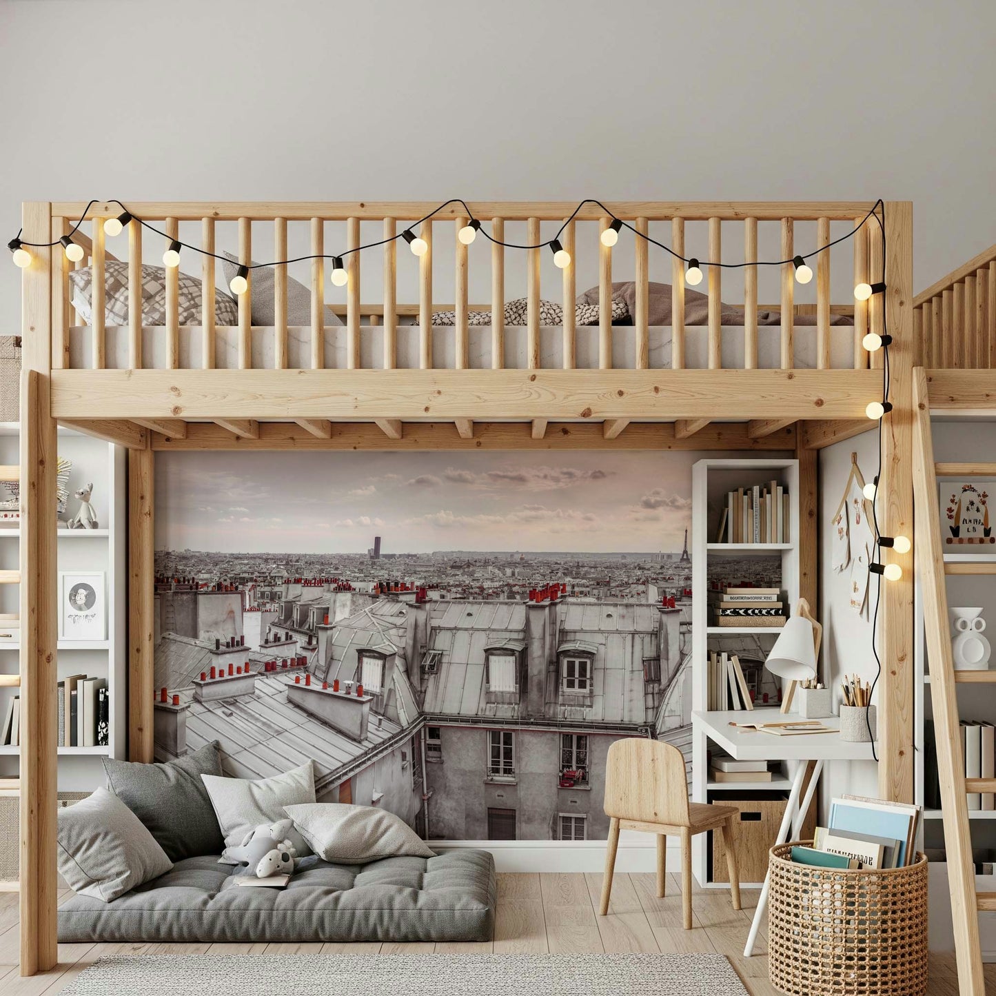 Paris Love Wall Mural