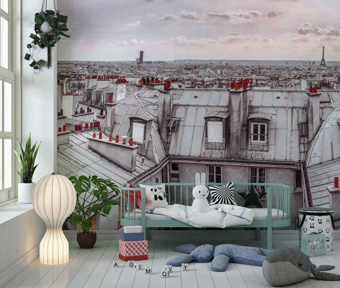 Paris Love Wall Mural