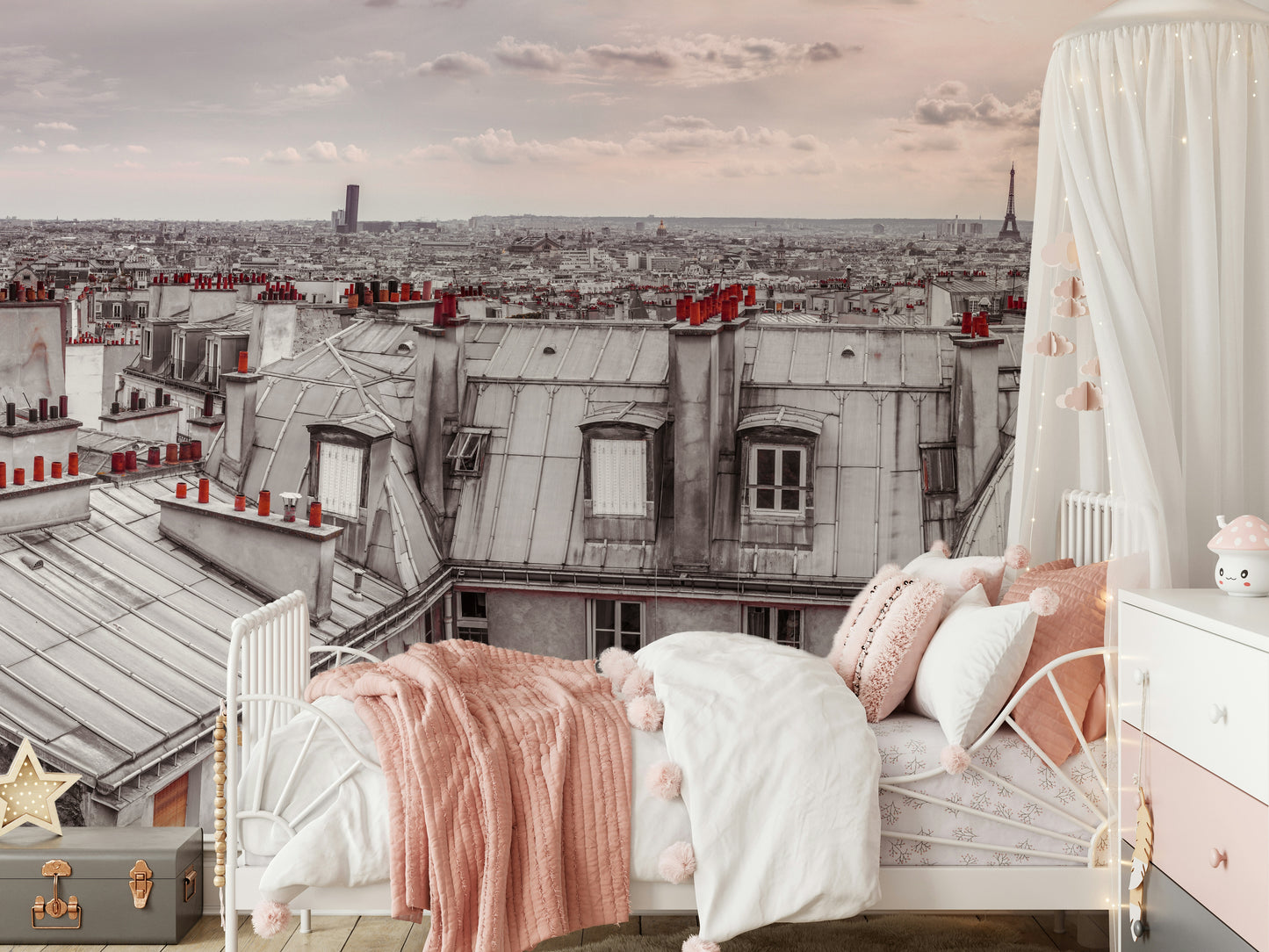 Paris Love Wall Mural