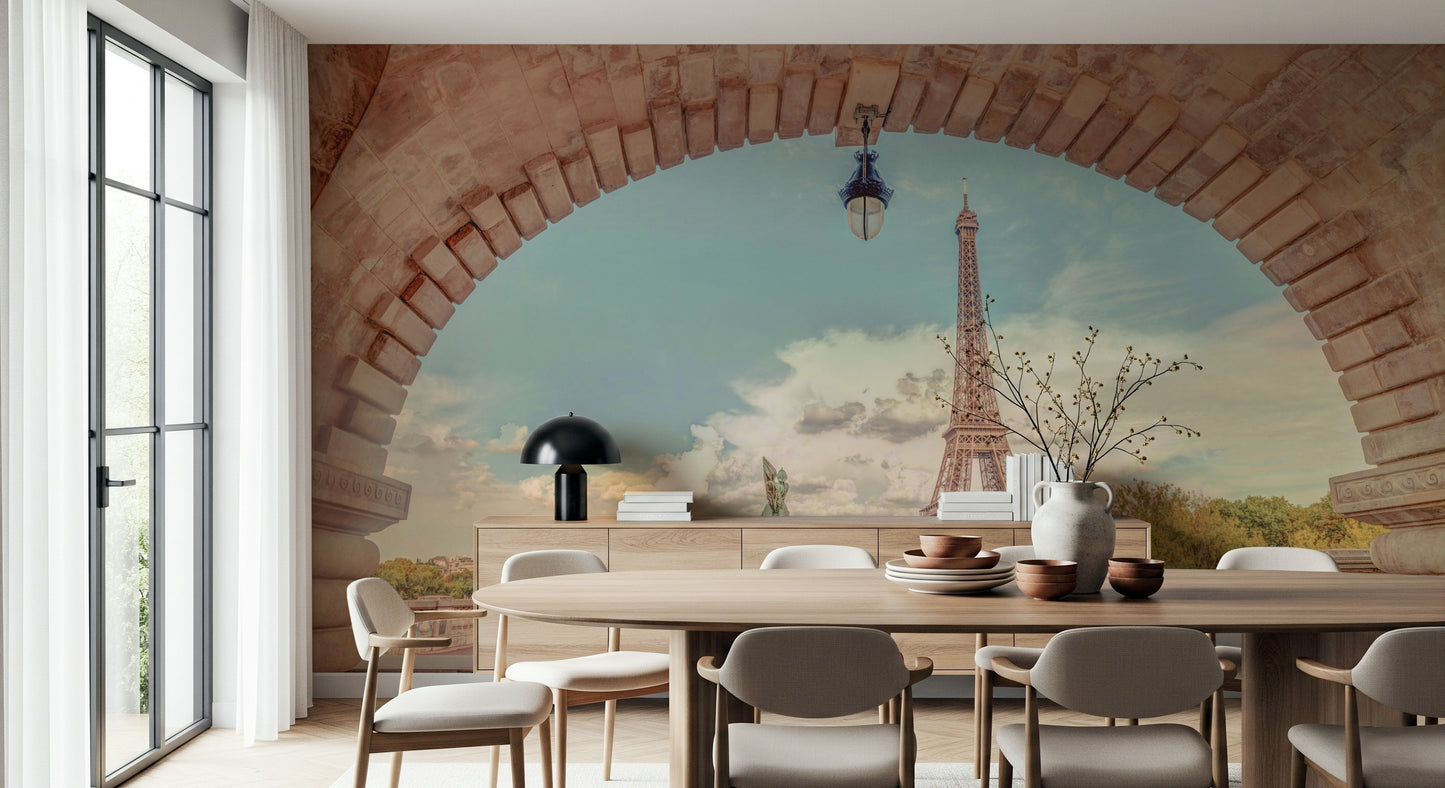 Parisian Vista Wall Mural