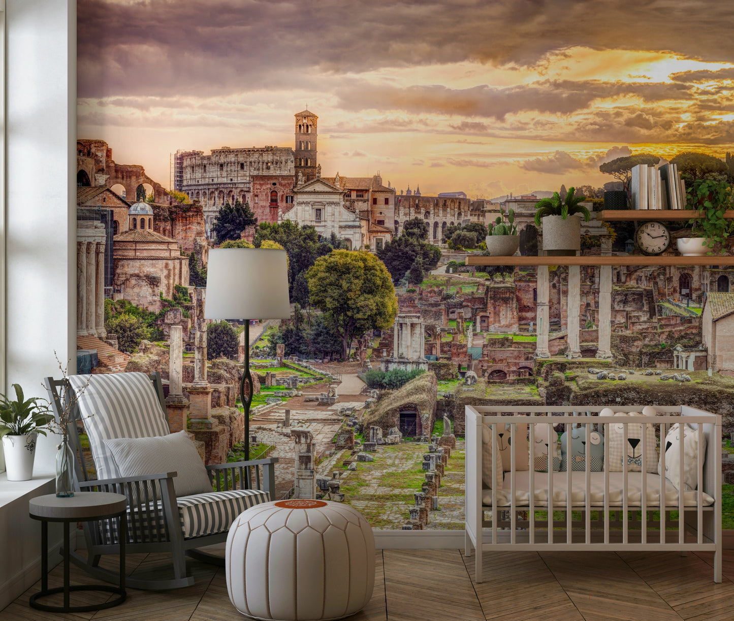 Ruins of the Roman Forum Wall Mural