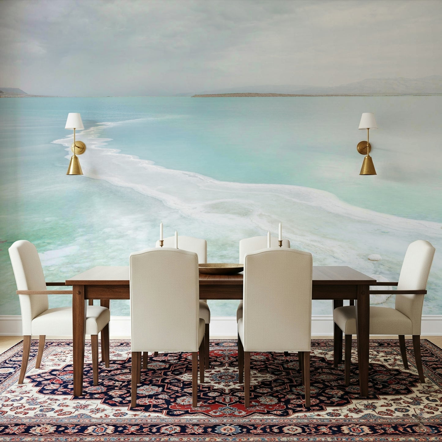 Aqua Calm Wall Mural