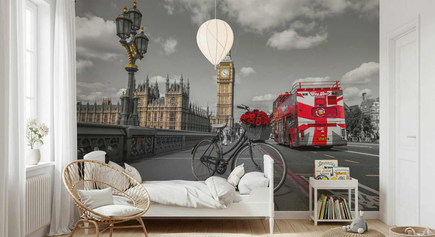 London Ride Wall Mural