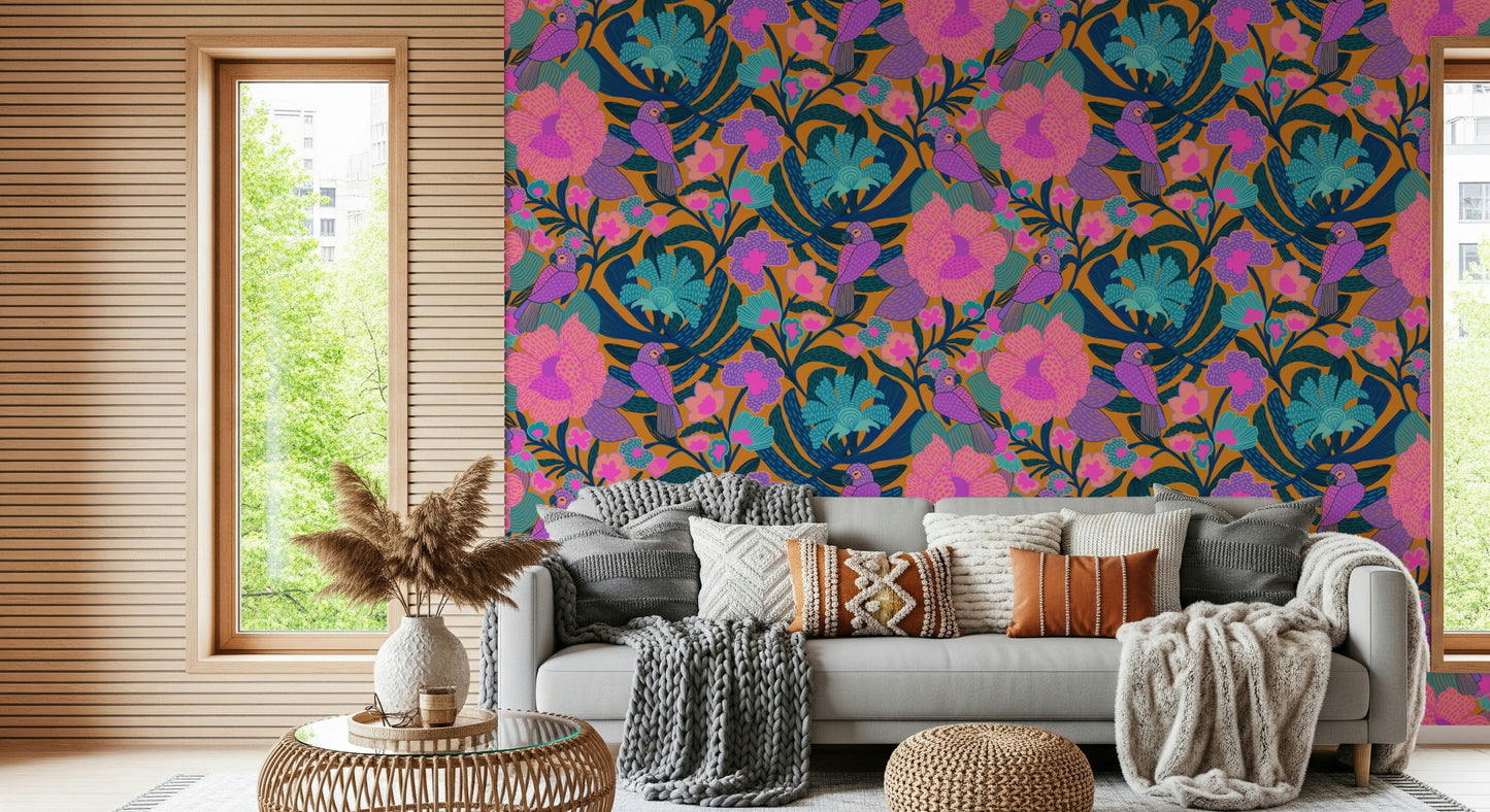 Exotic Bloom Wallpaper⁠