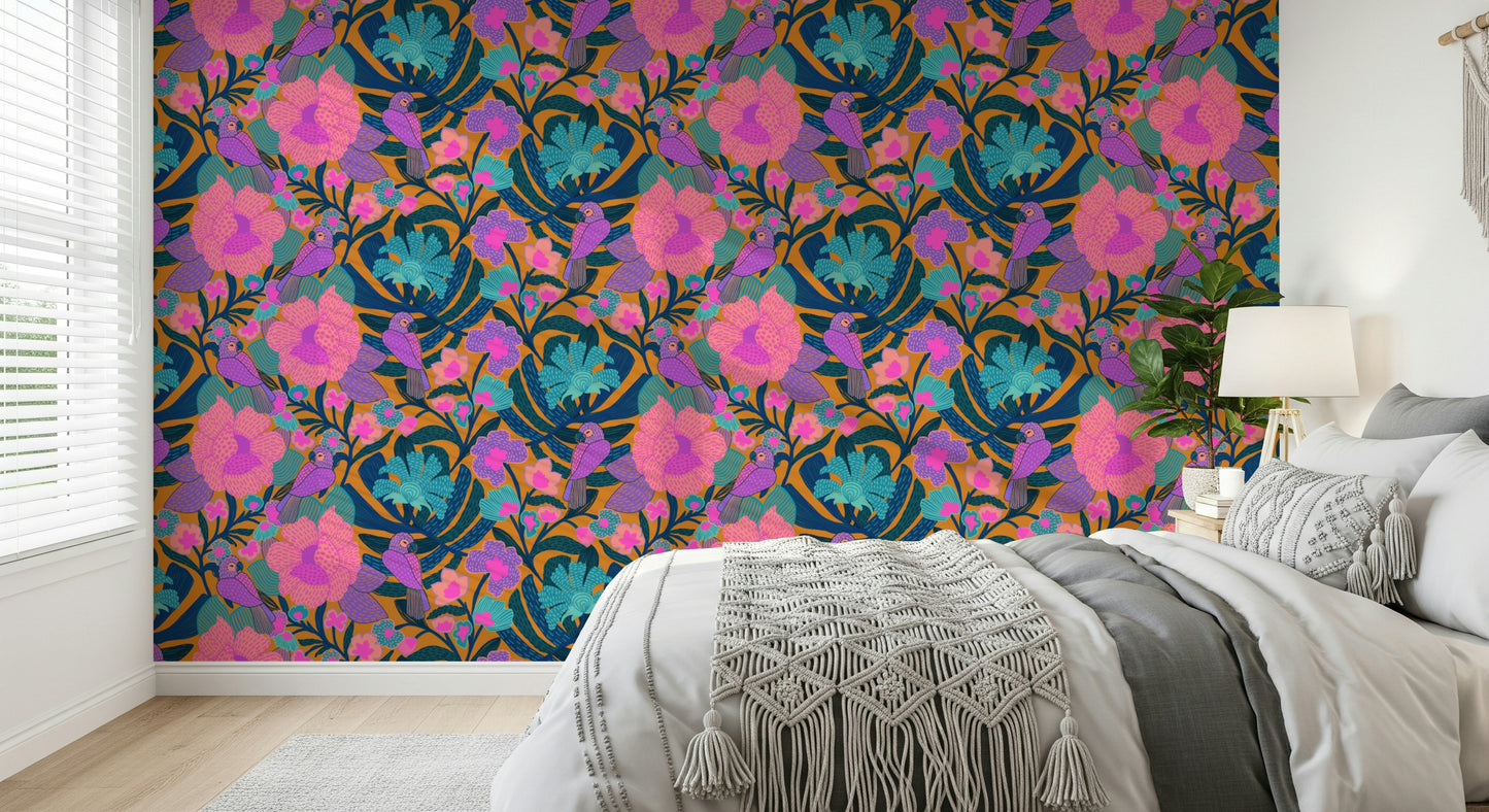 Exotic Bloom Wallpaper⁠