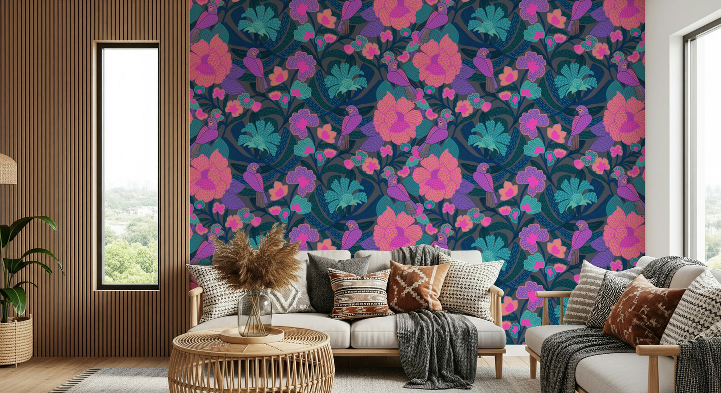 Exotic Garden Wallpaper⁠