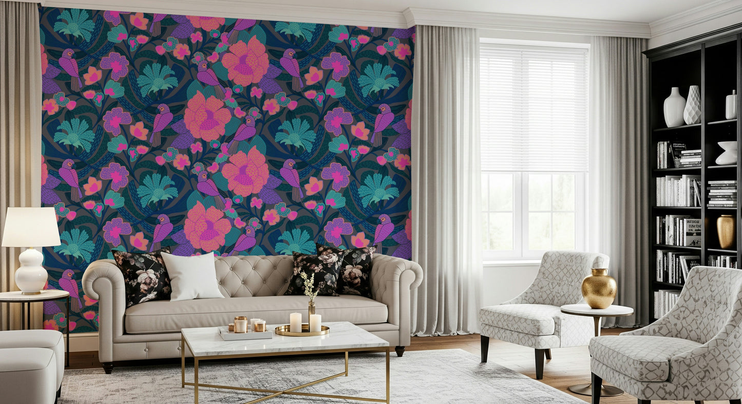 Exotic Garden Wallpaper⁠