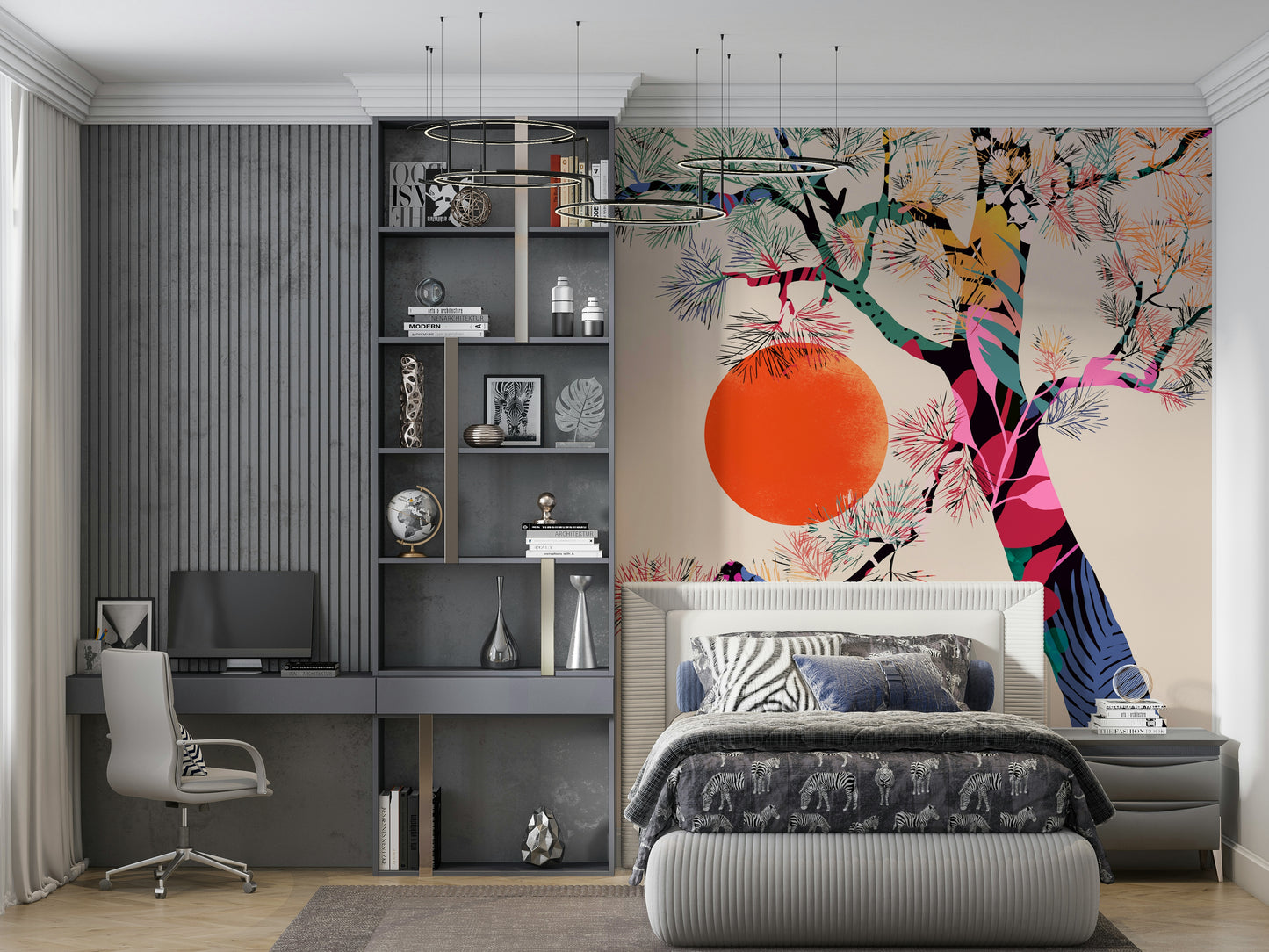 Japanese Summer Wall Mural