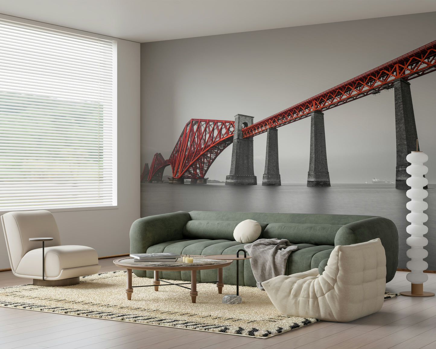 Forth Bridge Span Wall Mural