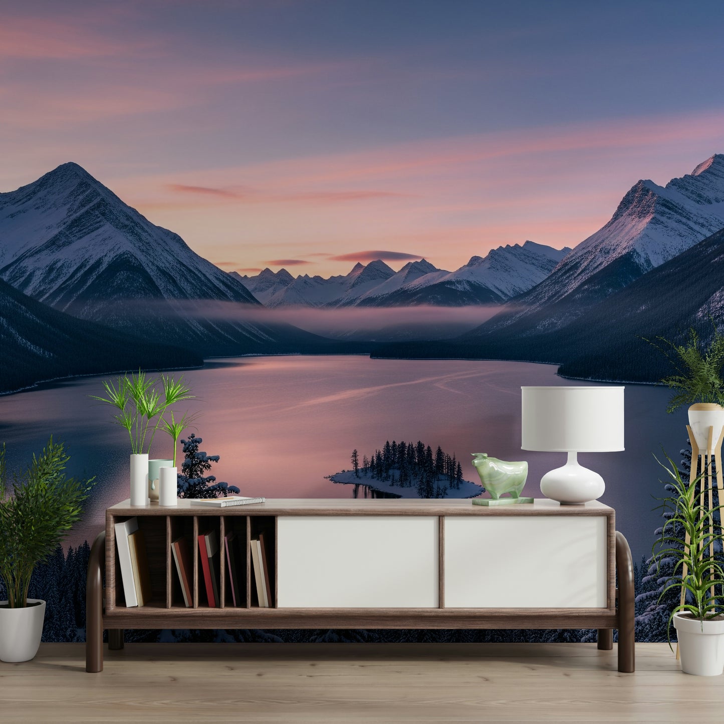 Winter's Calm Wall Mural
