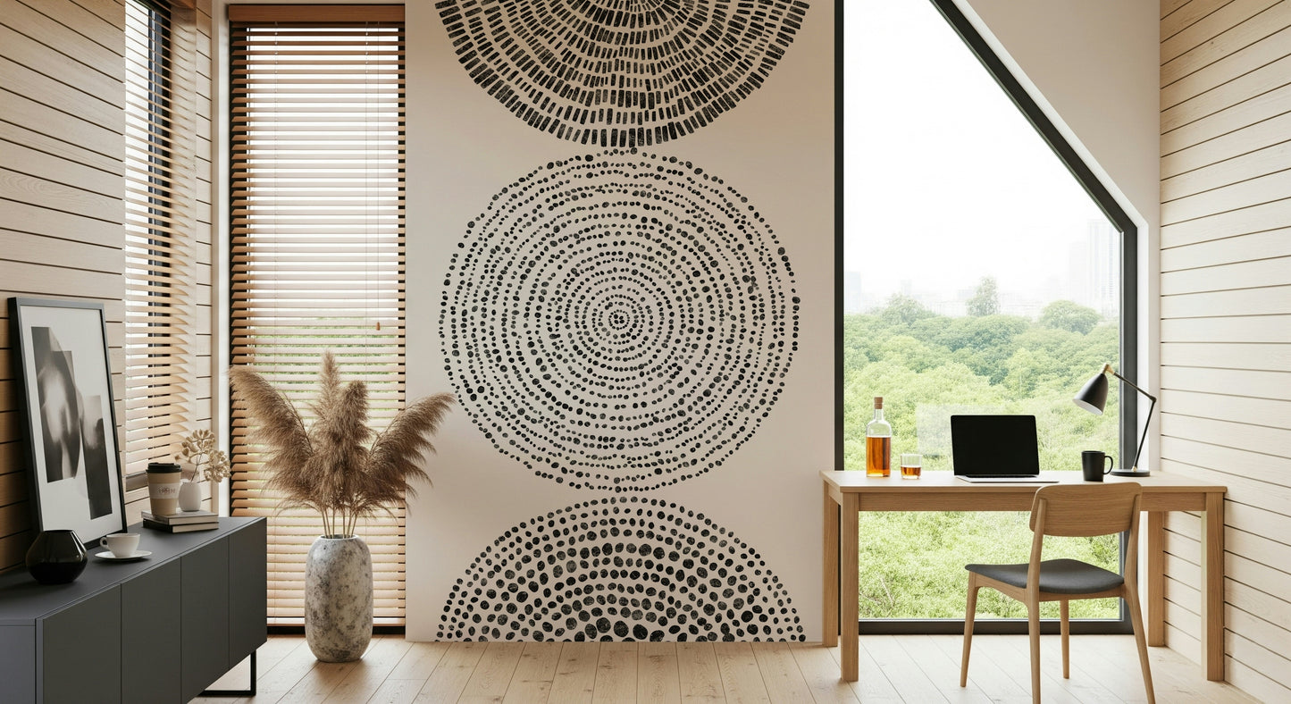 Cosmic Echoes Wall Mural