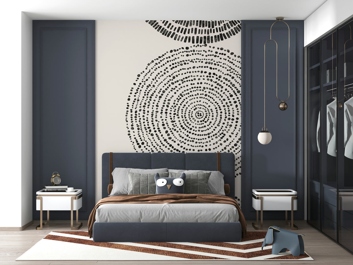 Cosmic Echoes Wall Mural