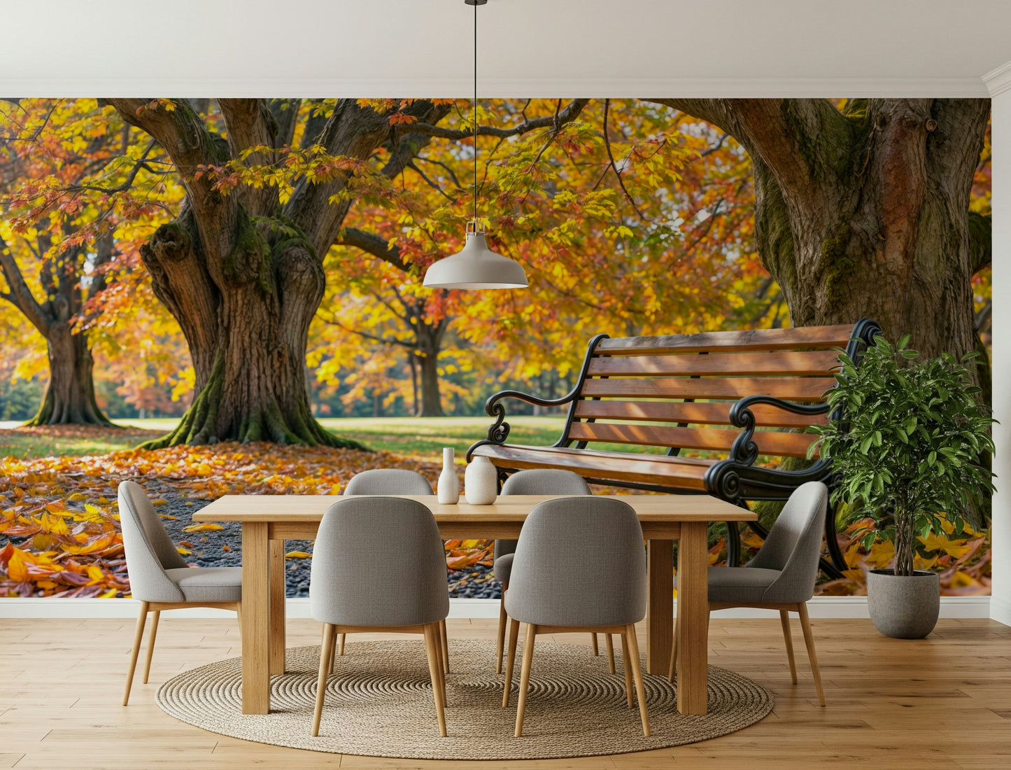 Autumn Serenity Wall Mural