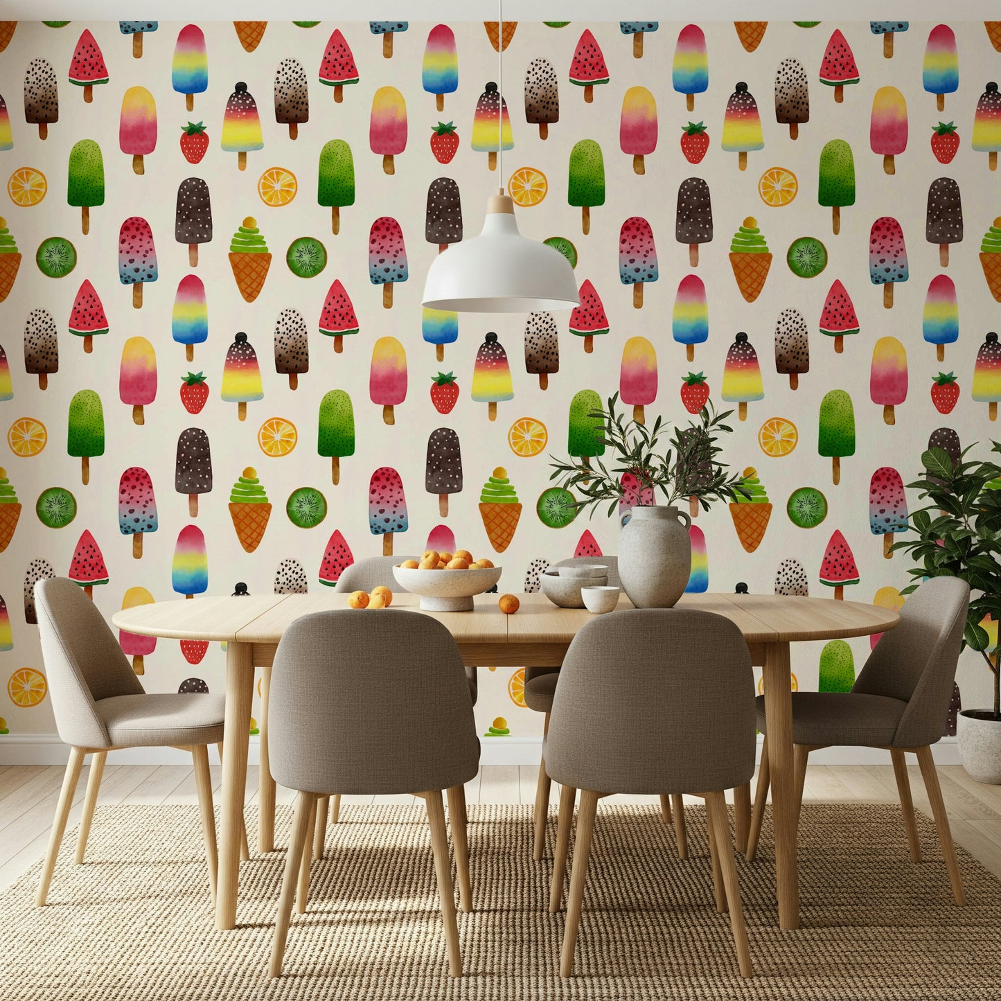 Summer Ice Pops Wallpaper⁠