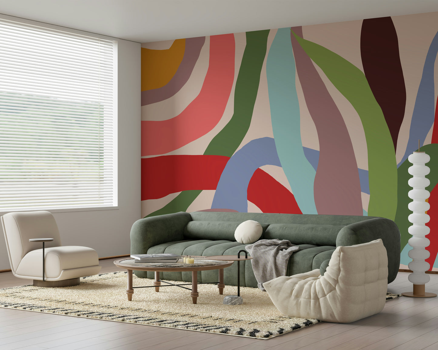 Waves of Joy Wall Mural