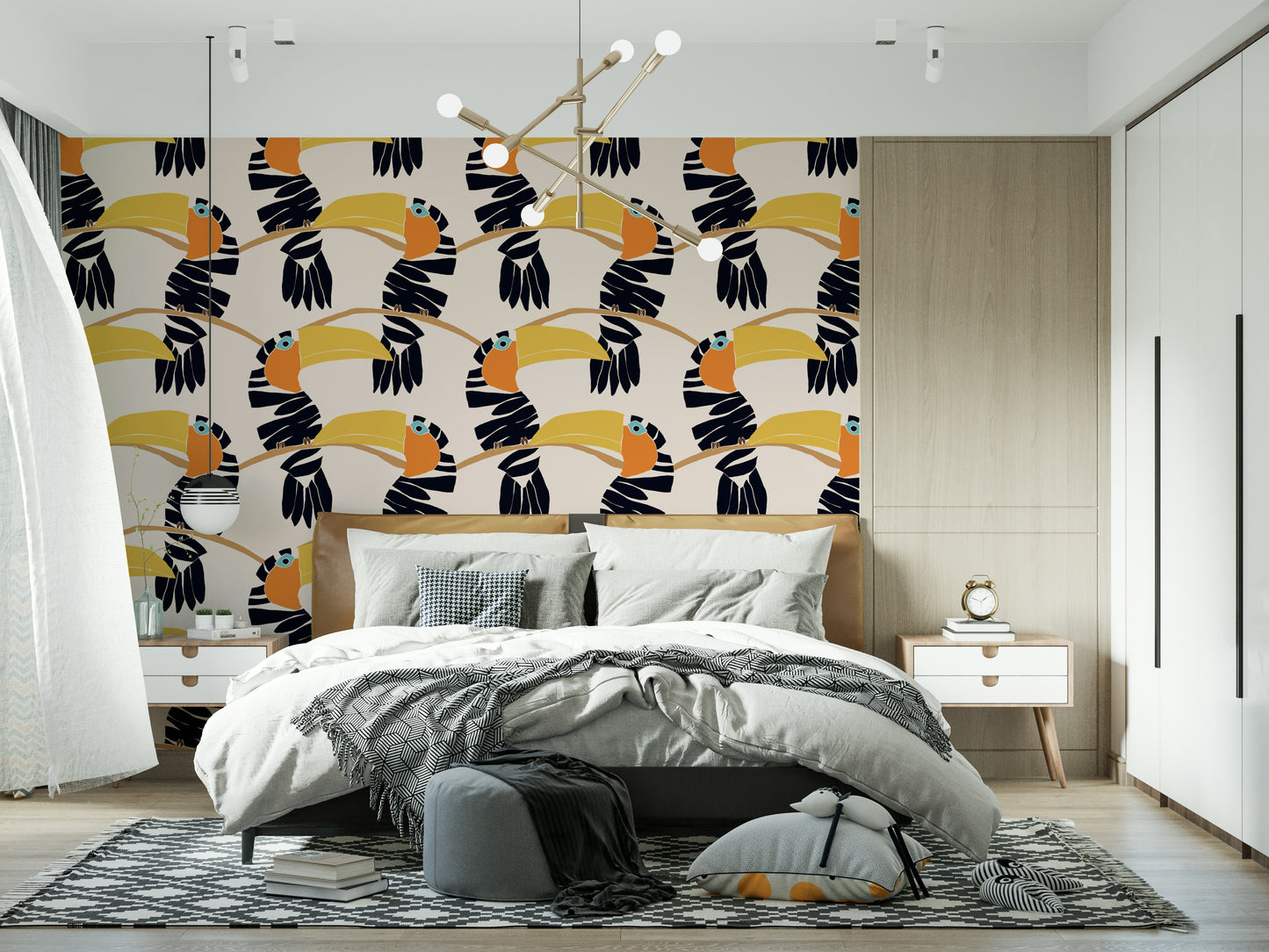 Toucans on Parade Wallpaper⁠