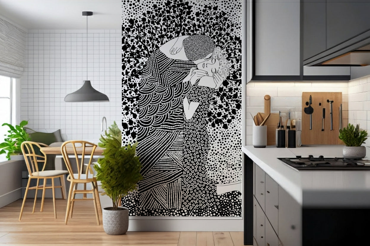 The Kiss II Wall Mural