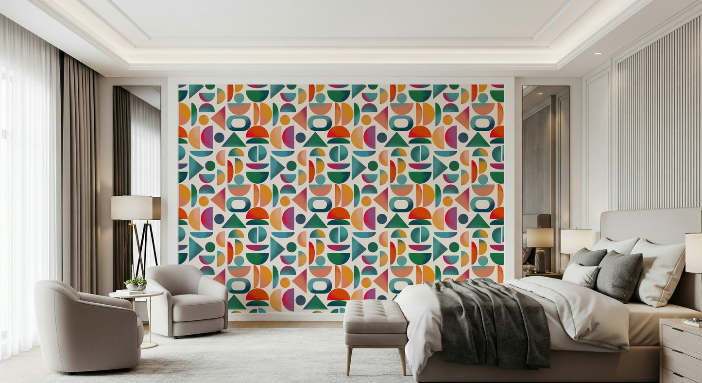 Mid-Century Pop Wallpaper⁠