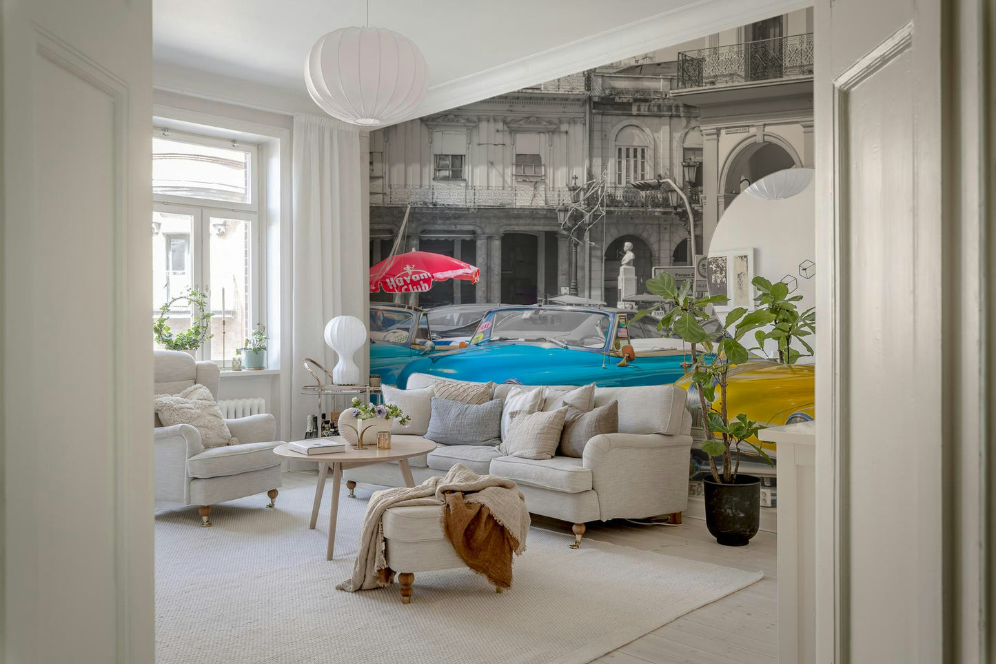 Old-school Rides Wall Mural