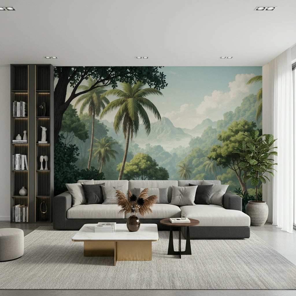 Palm Vista Wall Mural