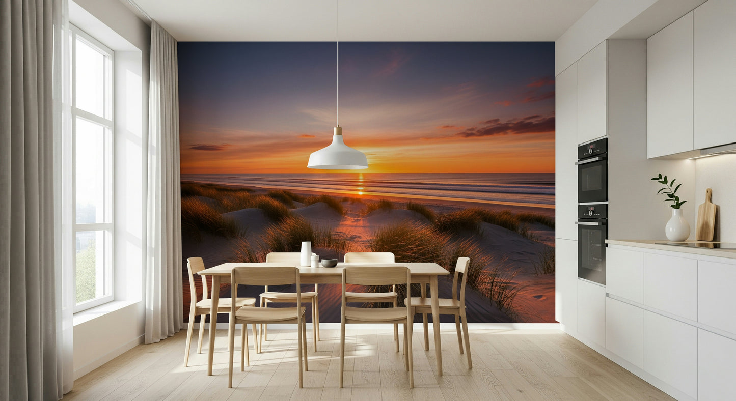 Golden Dune Dawn Wall Mural