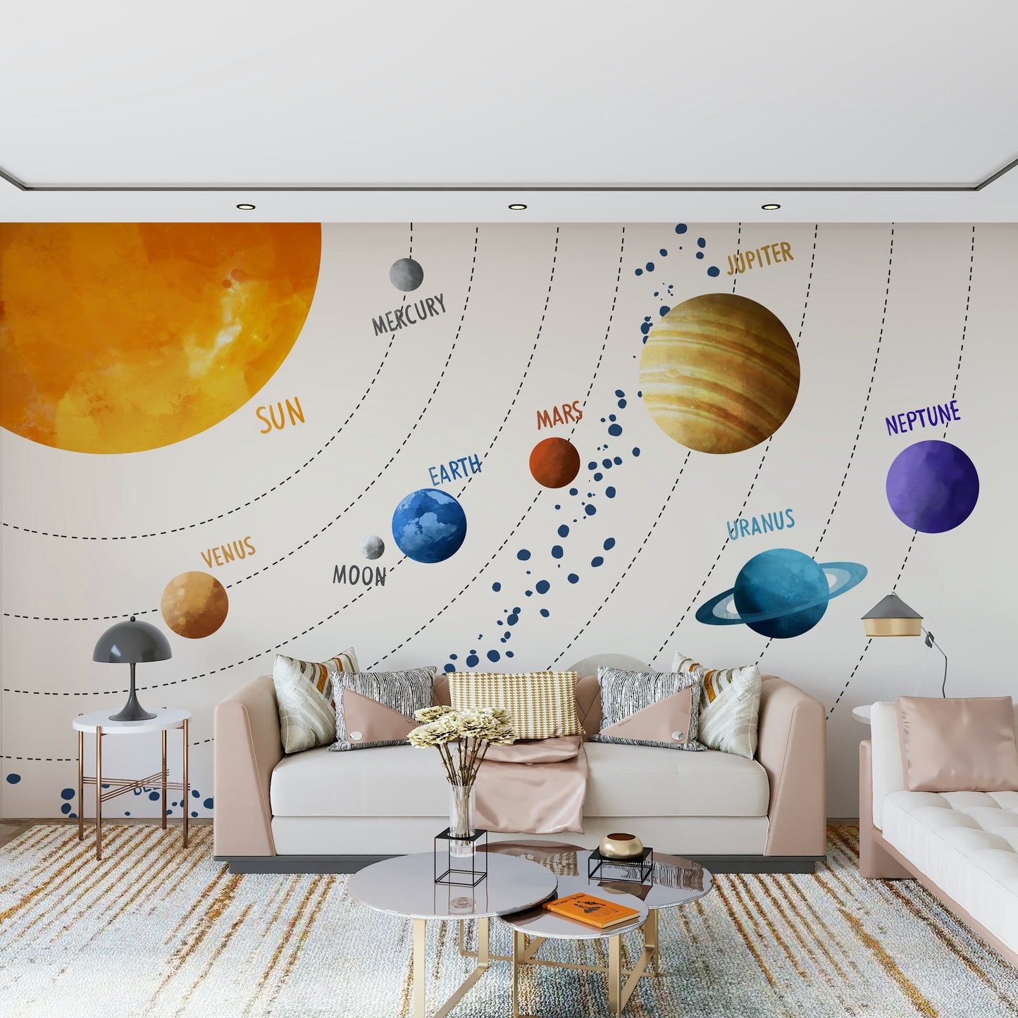 Solar System Wall Art Wall Mural