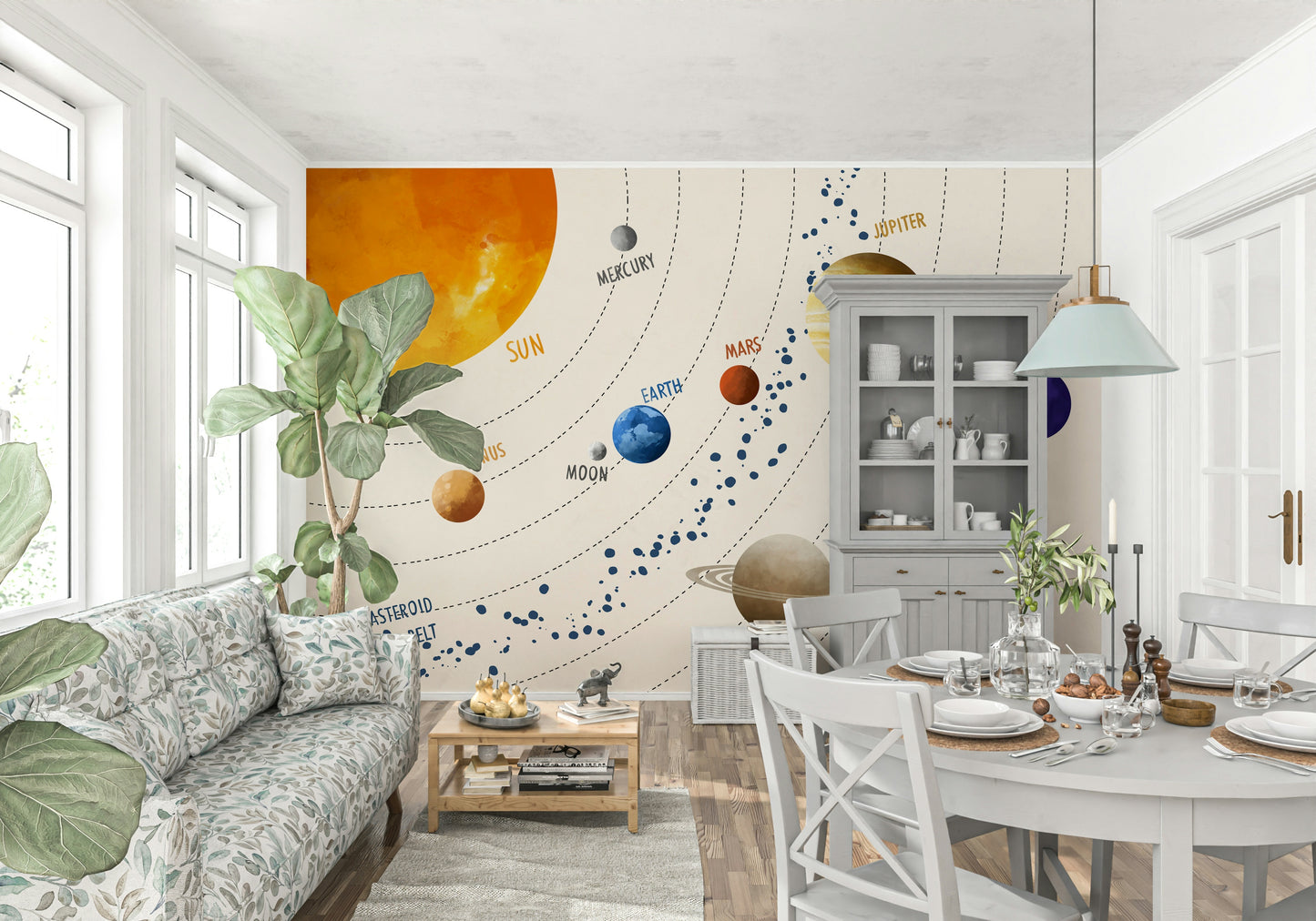 Solar System Wall Art Wall Mural