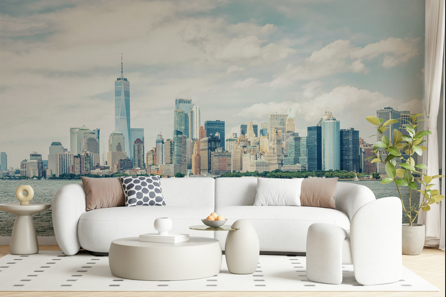 NYC Skyline View Wall Mural