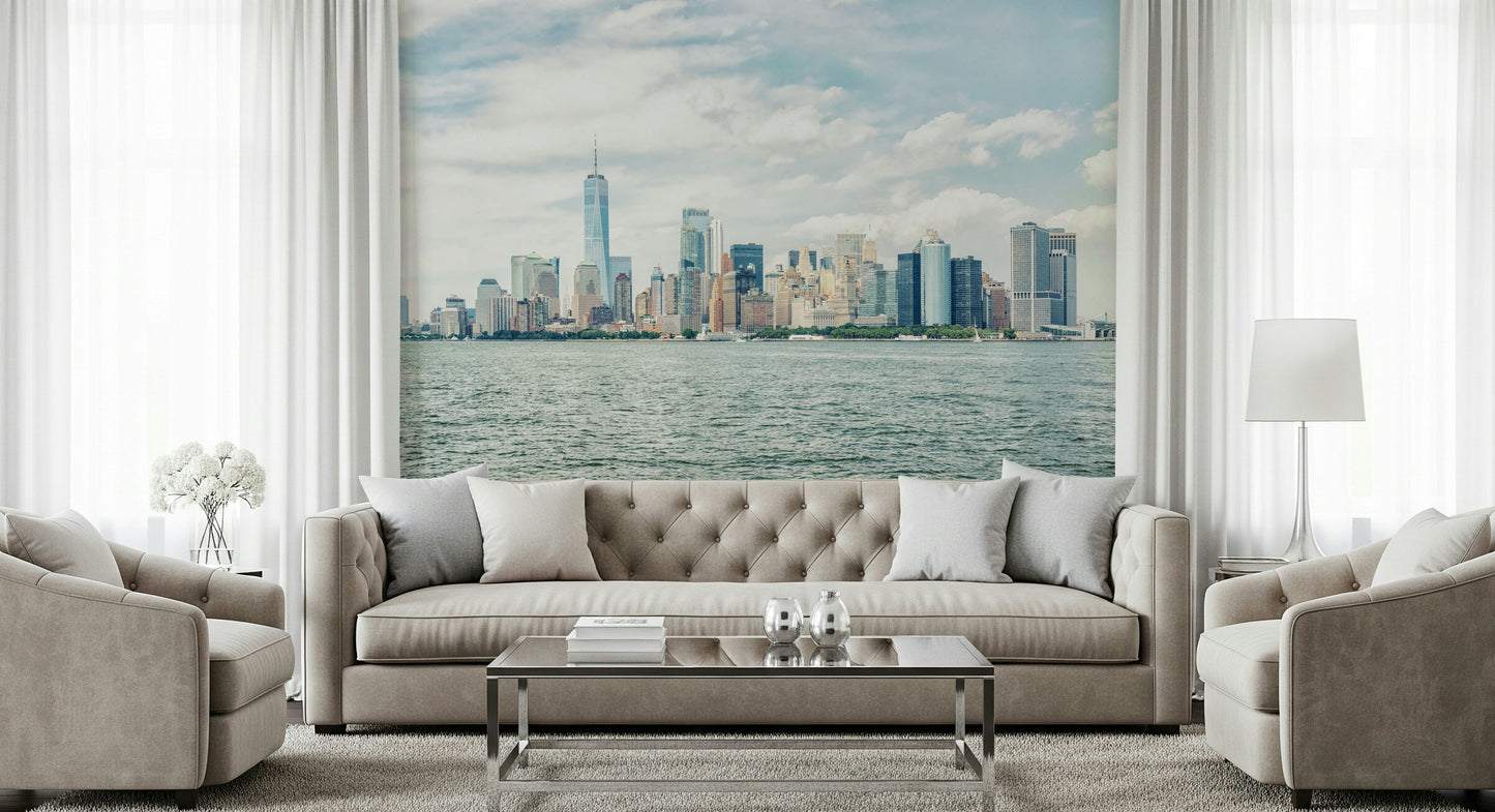 NYC Skyline View Wall Mural
