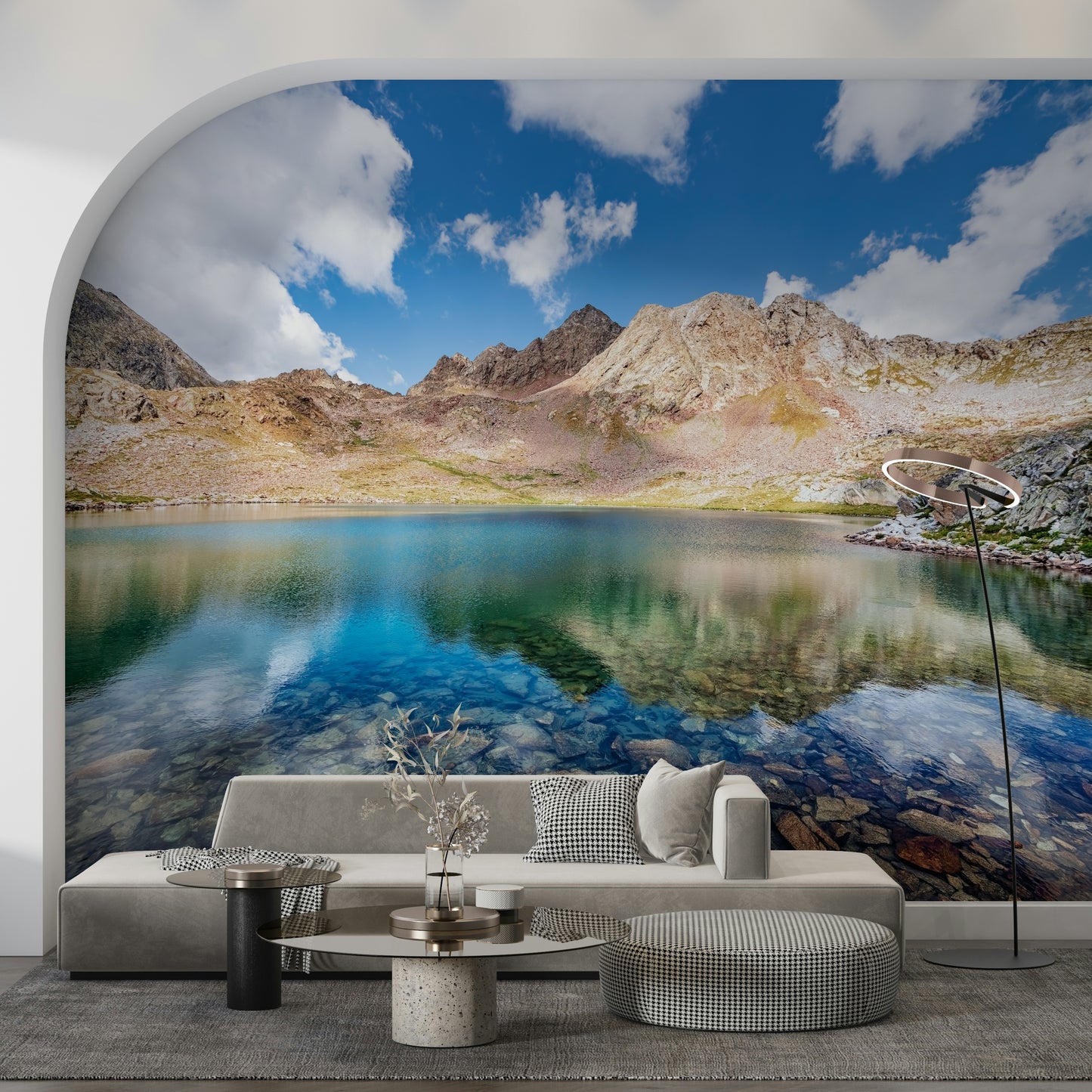 Alpine Azure Wall Mural
