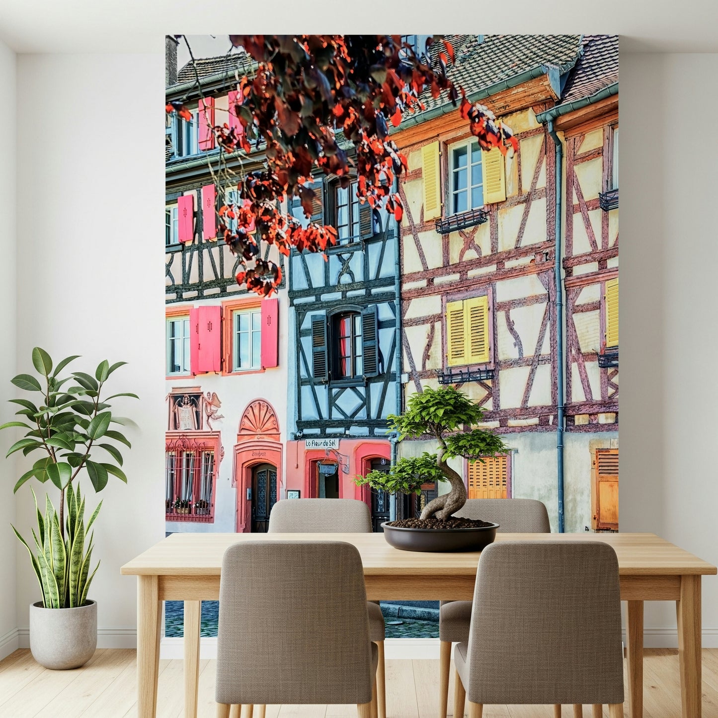 Vintage Alsace Wall Mural